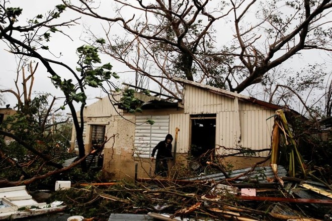 Orkan Maria opustošil Portoriko, brez elektrike ostalo vseh 3,4 milijona prebivalcev