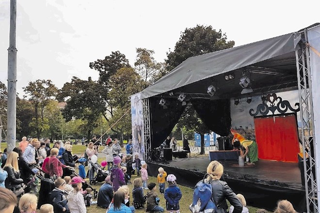 Festival Dnevi Ljubljane v Pragi je pritegnil tudi  otroke.