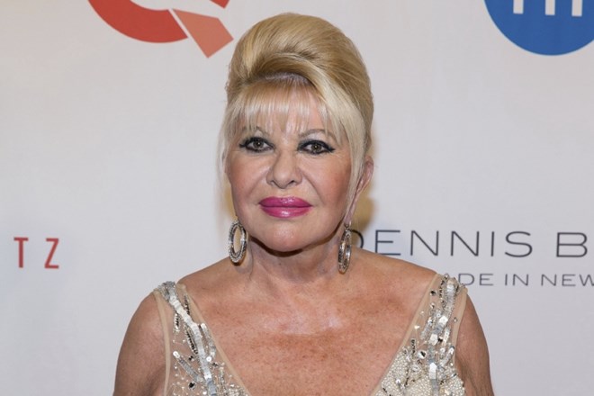 FILE - In this May 9, 2016 file photo, Ivana Trump, ex-wife of President Donald Trump, attends the Fashion Institute of...
