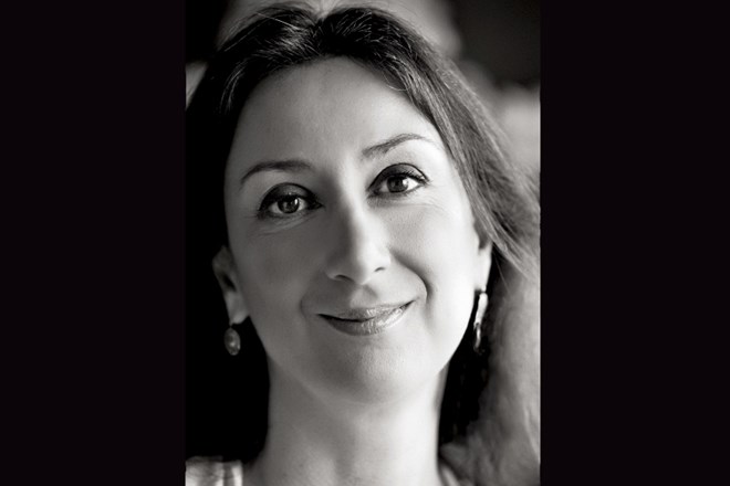 Malteška preiskovalna novinarka Daphne Caruana Galizia, ki je bila umorjena v ponedeljek, 16. oktobra.
