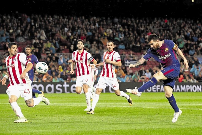 Lionel Messi je s 14 goli z naskokom najboljši strelec Barcelone v letošnji sezoni.