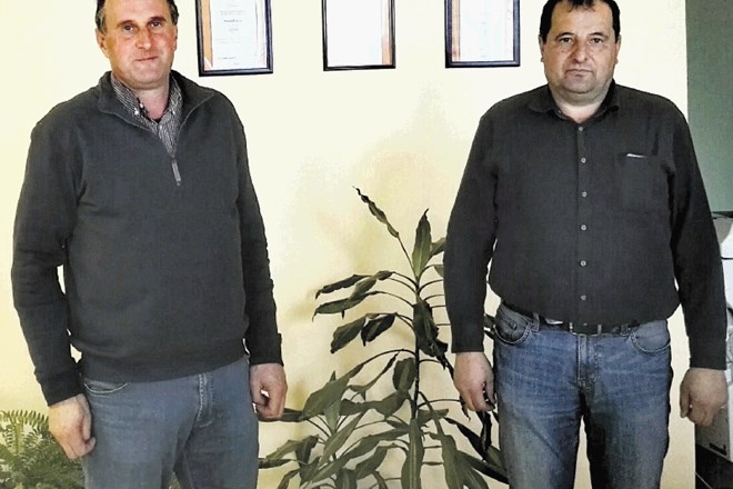 Valentin in Ivan Jesenko, ustanovitelja podjetja Tigrad