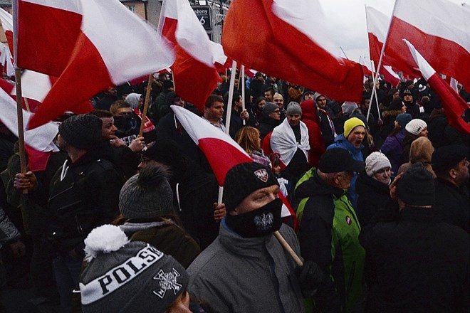 Na Poljskem množičen shod nacionalistov