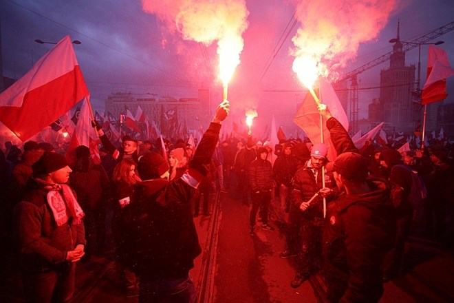 Na Poljskem množičen shod nacionalistov