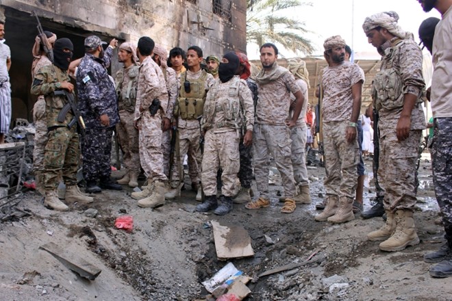 Danes v mestu Aden v Jemnu.