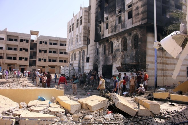 Danes v mestu Aden v Jemnu.