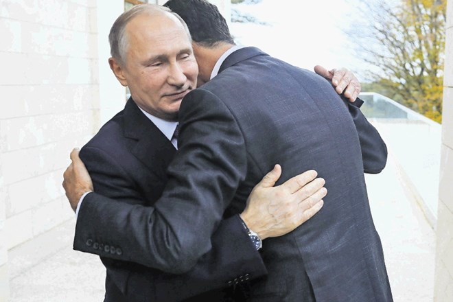 Novo srečanje Putina in Asada  po natančno dveh letih, a tokrat v povsem drugačnih okoliščinah.