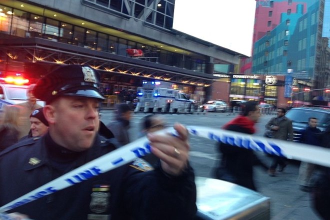 Predbožično bombno opozorilo v New Yorku