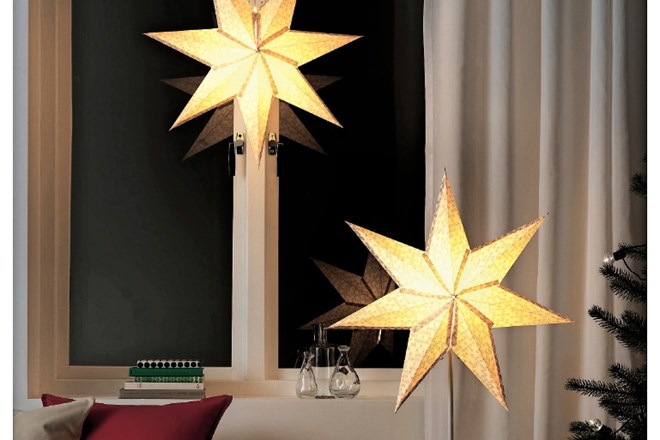 LED zvezda, IKEA Cena: 4,99 evra