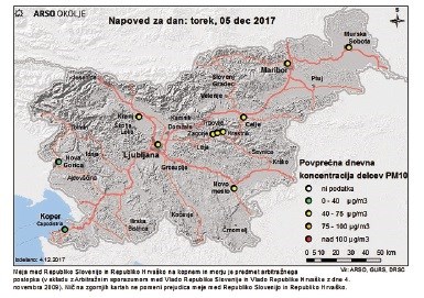 Meritve prašnih delcev in njihova analiza potekajo na različnih območjih v Sloveniji, od leta 2014 pa Agencija Republike...