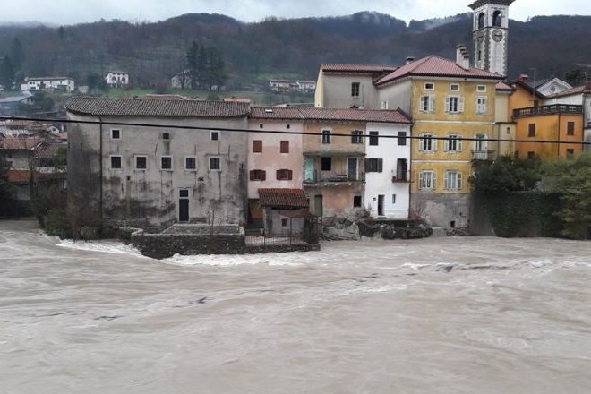 Poplave v Kanalu.