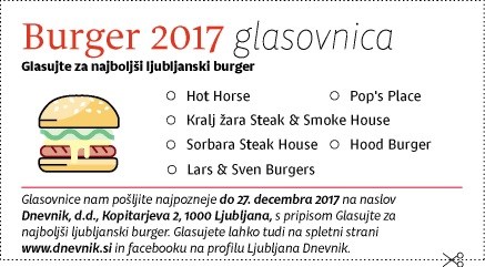 Ljubljanski burgerji: Hood Burger, začetnik mestnega navdušenja nad burgerji
