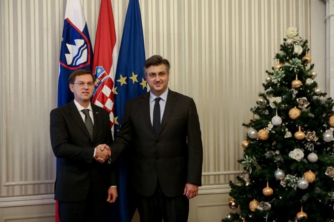Današnje srečanje premiera Mira Cerarja s hrvaškim kolegom Andrejem Plenkovićem