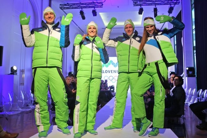 V vlogi manekenov, ki so predstavljali slovensko  kolekcijo za  zimske olimpijske igre v Pjongčangu v Južni Koreji, sta bila...
