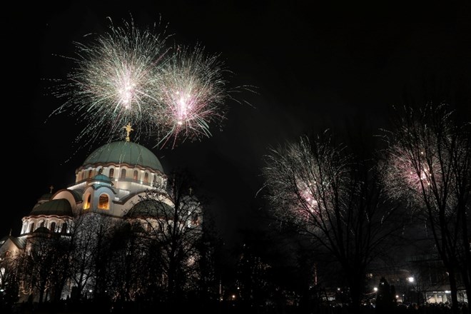 Pravoslavno novo leto v Beogradu