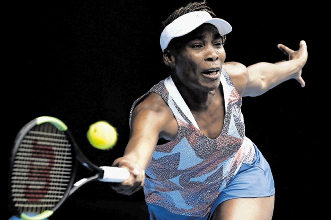 Venus Williams se je od avstralske publike poslovila že prvi turnirski dan.
