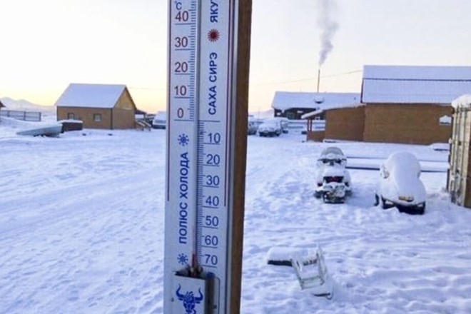 #foto #video V najhladnejšem kraju na svetu je tako mrzlo, da se na trepalnicah ustvarijo ledene sveče