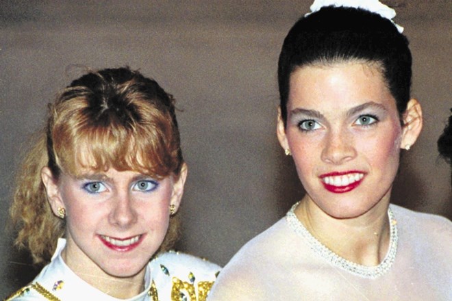 Tonya Harding in Nancy Kerrigan leta 1992, ko sta še bili prijateljici.