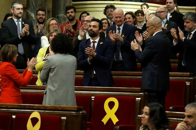 Predsednik katalonskega parlamenta je postal neodvisnosti naklonjen poslanec 