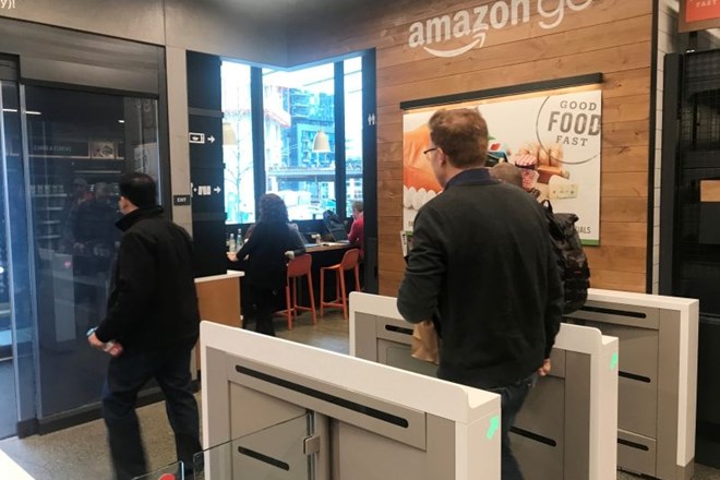 Amazon odprl prvo trgovino brez blagajn
