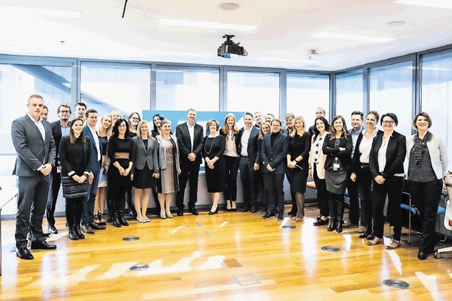 Ekipa podjetja SAP Slovenija