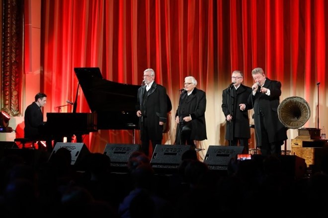 #foto #video New Swing Quartet žlahtno 50-letnico okronali z razprodanim koncertom