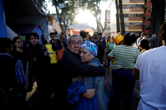 Mehiko stresel močan potres, ki ni zahteval smrtnih žrtev