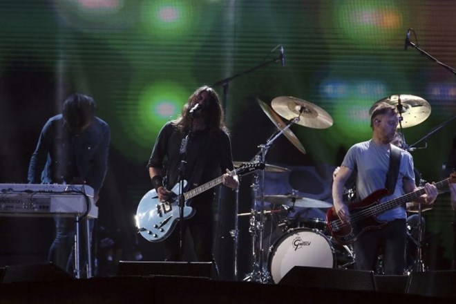 Skupina Foo Fighters je slavila v kategoriji najboljše mednarodne zasedbe