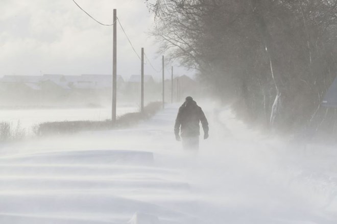 #foto #video Sneg po Evropi povzroča preglavice v prometu, od petka zaradi mraza umrlo 48 oseb