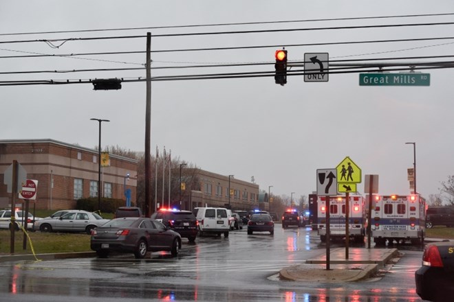 17-letnik med včerajšnjim streljanjem  na šoli v Marylandu ranil svoje nekdanje dekle