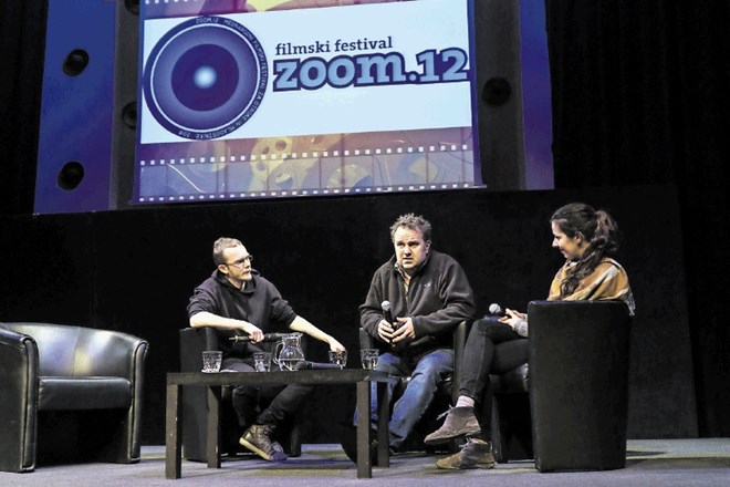 Ožji izbor filmov za tekmovalni del letošnjega festivala je naredil Rok Govednik (levo), med štiričlansko žirijo pa sta bila...
