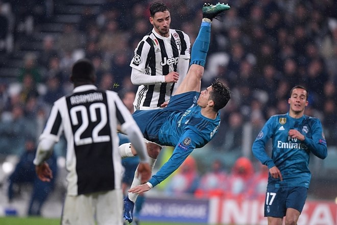 #video Spektakularen zadetek Ronalda ob visokem porazu Juventusa