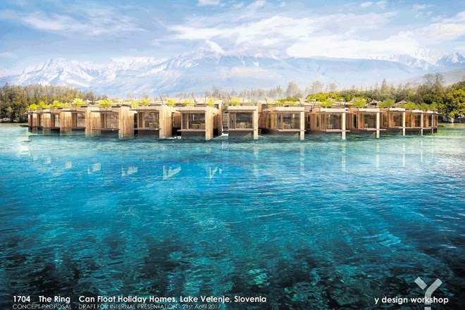 Če bodo projekt na Velenjskem jezeru  uresničili, bo to prvi hotel na vodi pri nas.