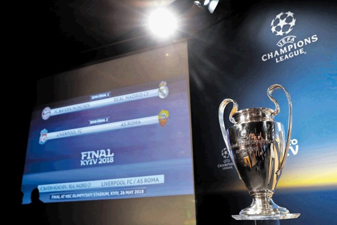 Real Madrid, Liverpool in Bayern München so skupaj osvojili kar 22 naslovov najboljšega v Evropi. Reuters