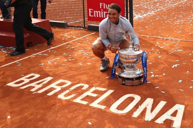 Izjemni Nadal še enajstič zmagovalec Barcelone
