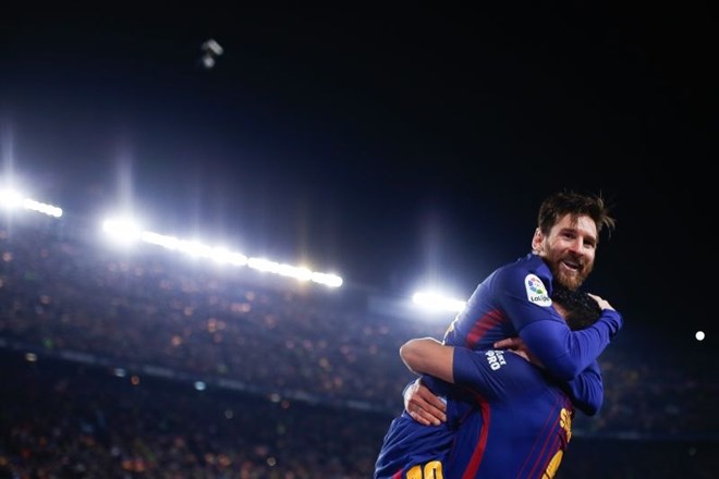 Lionel Messi je zablestel v drugem polčasu in zadel za vodstvo z 2:1.