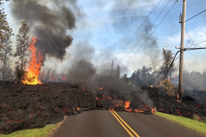 #foto #video Vulkan na Havajih se verjetno ne bo še kmalu umiril