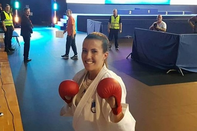 Tjaša Ristić z bronom na evropskem prvenstvu spisala zgodovino slovenskega karateja 
