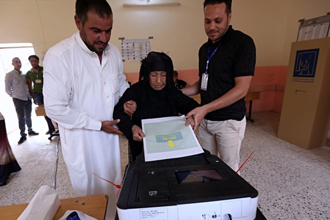 Parlamentarne volitve v Iraku: 900.000 pripadnikov varnostnih sil in nizka udeležba