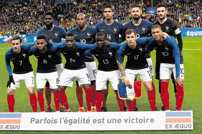 Francija je zlahka opravila kvalifikacije za nastop na mundialu.