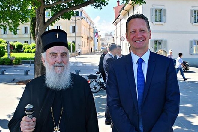 Koprski župan Boris Popovič je te dni v Kopru uradno gostil srbskega patriarha Irineja, saj bodo v Sloveniji gradili novo...