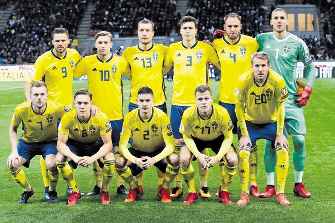 Švedska reprezentanca bo na svetovnem prvenstvu v Rusiji napadla iz ozadja.