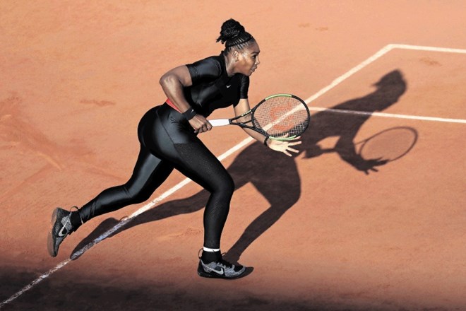 Serena Williams je med dvojicami občutila moč Andreje Klepač.