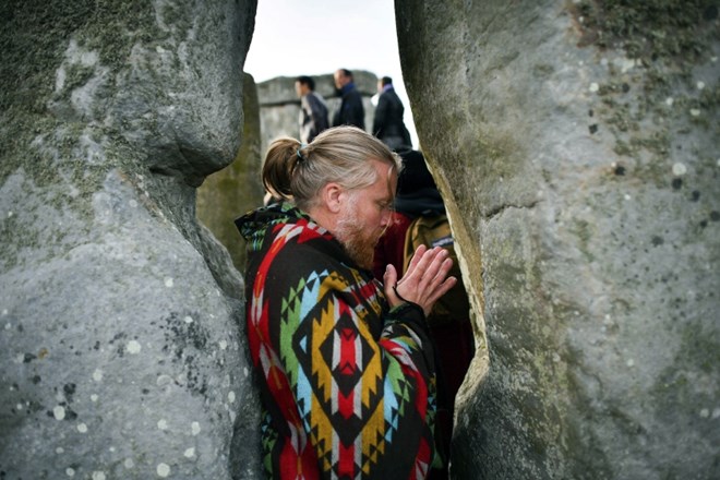 #foto #video Najdaljši dan v letu na Stonehengeu 