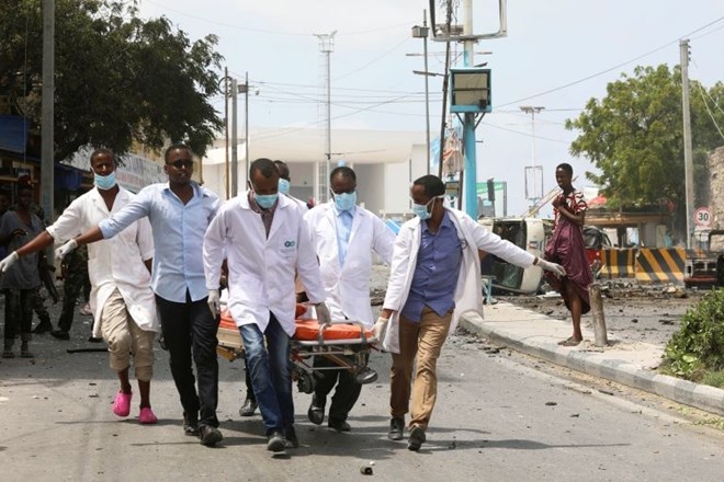V terorističnem napadu v Somaliji več mrtvih
