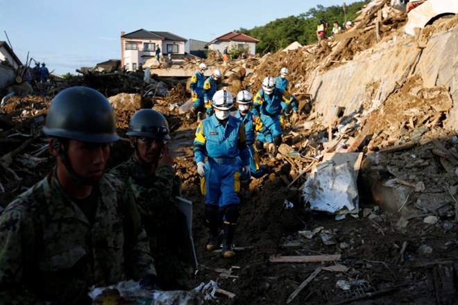 #foto Na Japonskem poplave zahtevale že skoraj 200 žrtev, več pogrešanih