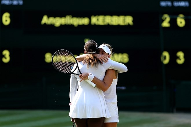 Angelique Kerber slavi v Wimbledonu