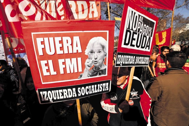 Srečanje finančnih ministrov skupine G-20 so v Buenos Airesu spremljali protesti, katerih tarča sta bila tudi Mednarodni...