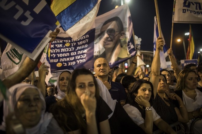 #foto V Izraelu množični protesti manjšin zaradi zakona o judovski državi