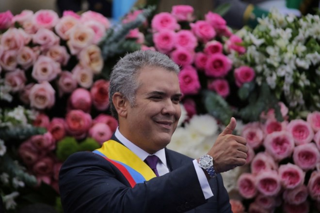Novi predsednik Kolumbije Ivan Duque.